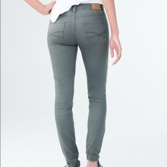AEROPOSTALE ARMY GREEN JEGGINGS - Picture 2 of 2